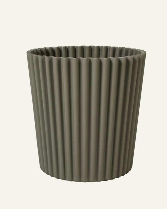 Kruka utomhus taupe - 25x25x25 cm taupe - 1