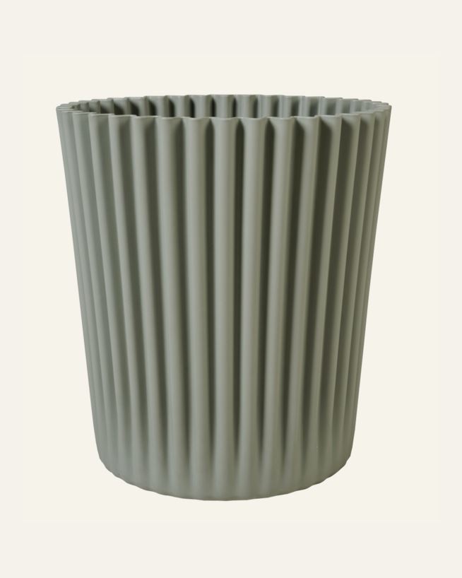 Kruka utomhus grågön - 39x39x44 cm grågön - 1