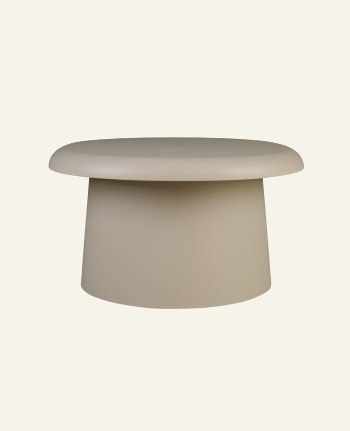 Trädgårdsbord sand - h38 cm ø66 sand - 1