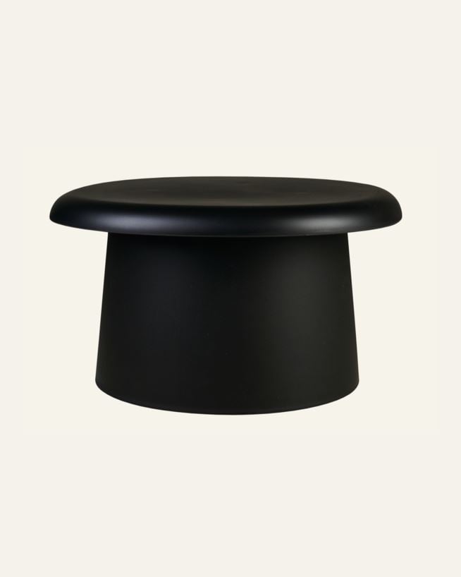 Trädgårdsbord svart - h38 cm ø66 svart - 1