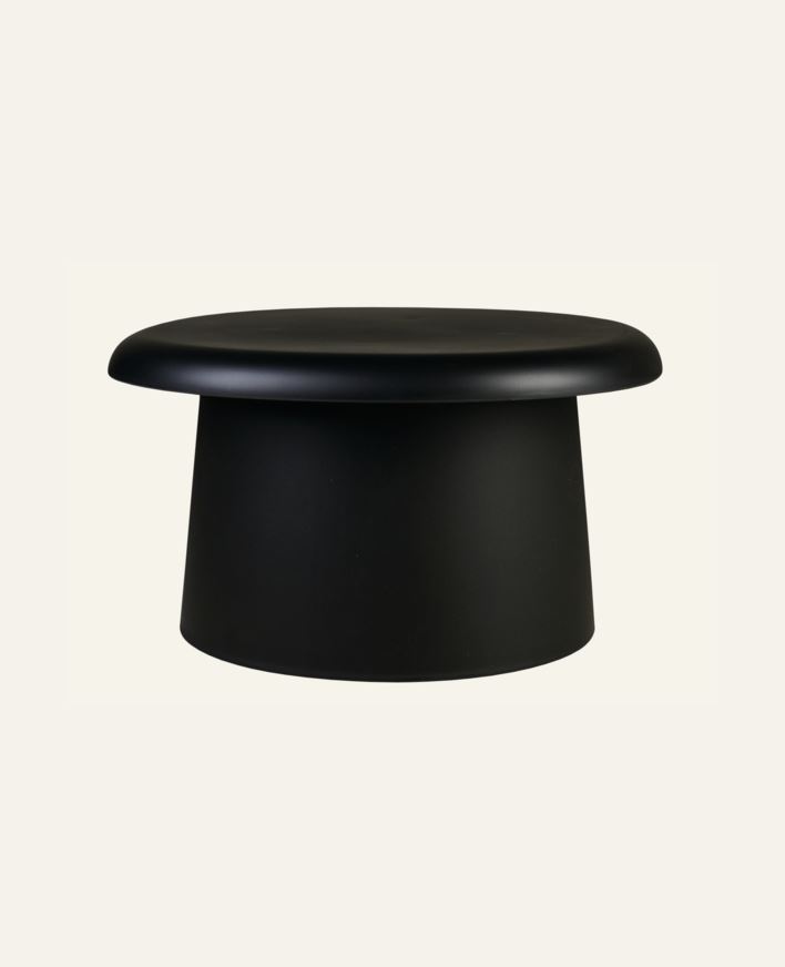 Trädgårdsbord svart - h38 cm ø66 svart - 1