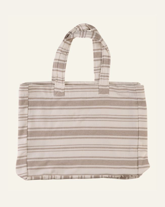 Strandväska beige - one size beige - 1