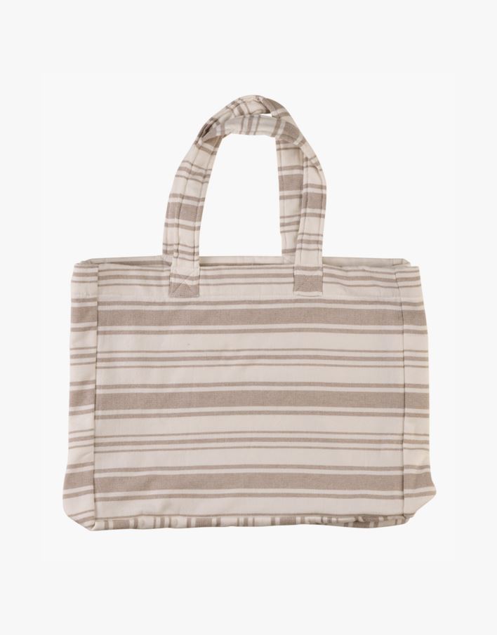 Strandväska beige - one size beige - 1