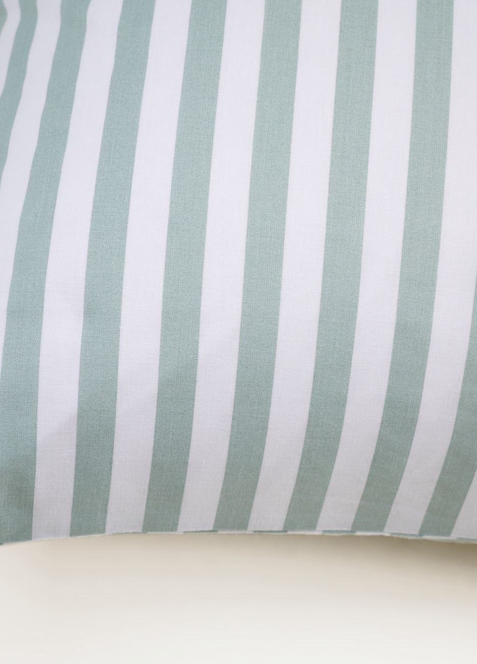 Örngott i bomull grön - 2