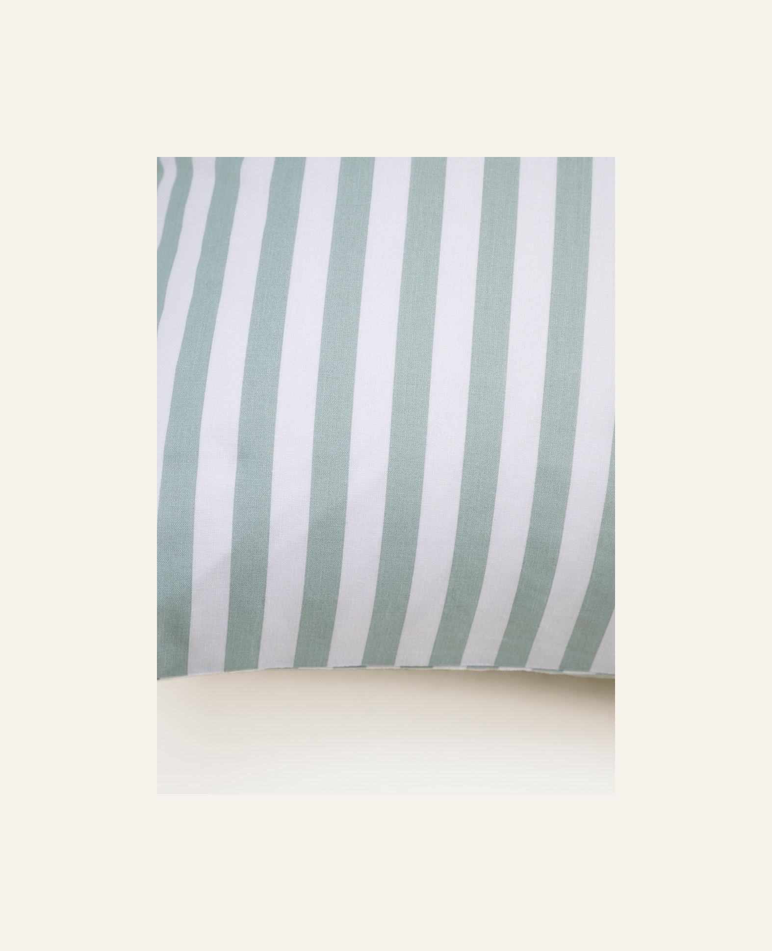 Örngott i bomull grön - 2