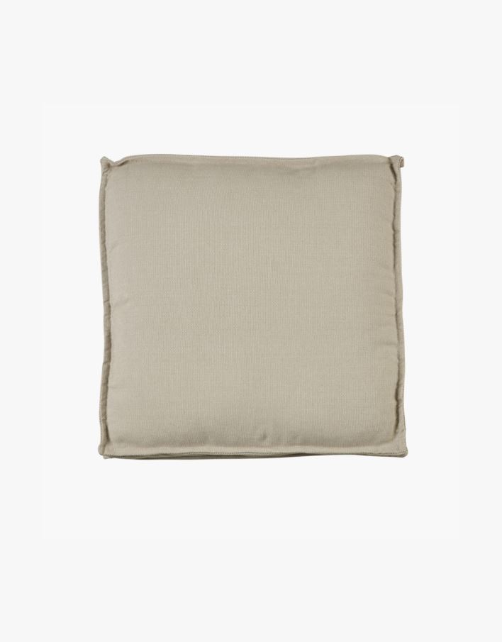 Sittkudde beige - 48x48x5 cm beige - 1