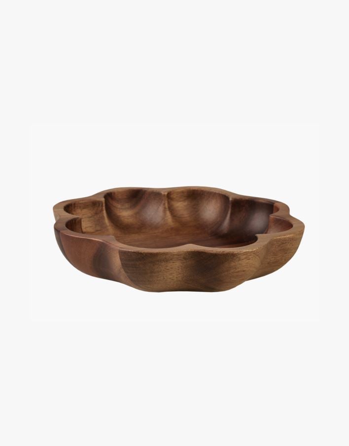 Skål natur - 18x18x4 cm natur - 1