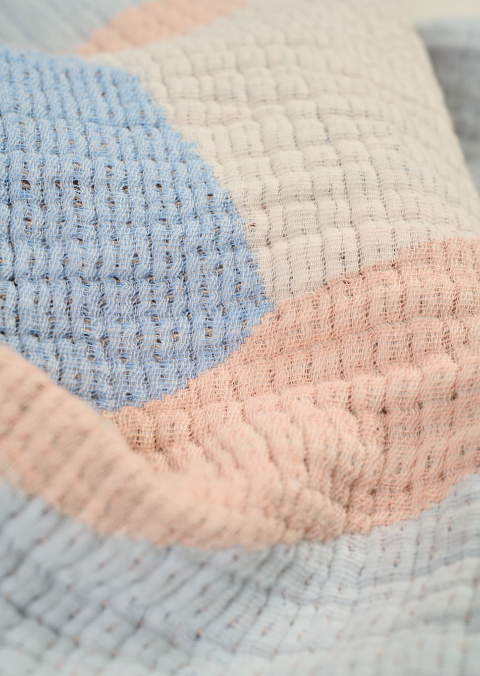 Pläd multi/blå - 2