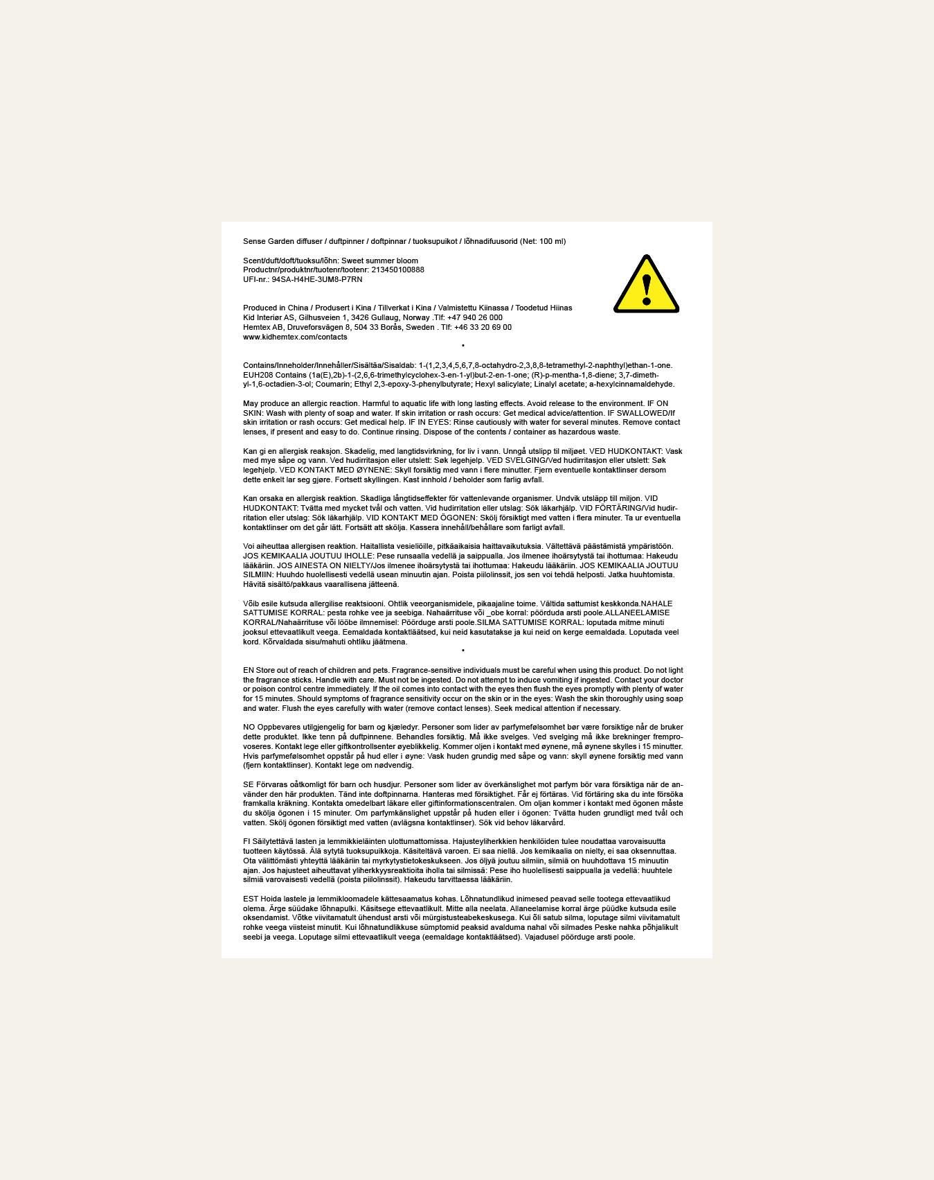 Doftpinnar multi - 2