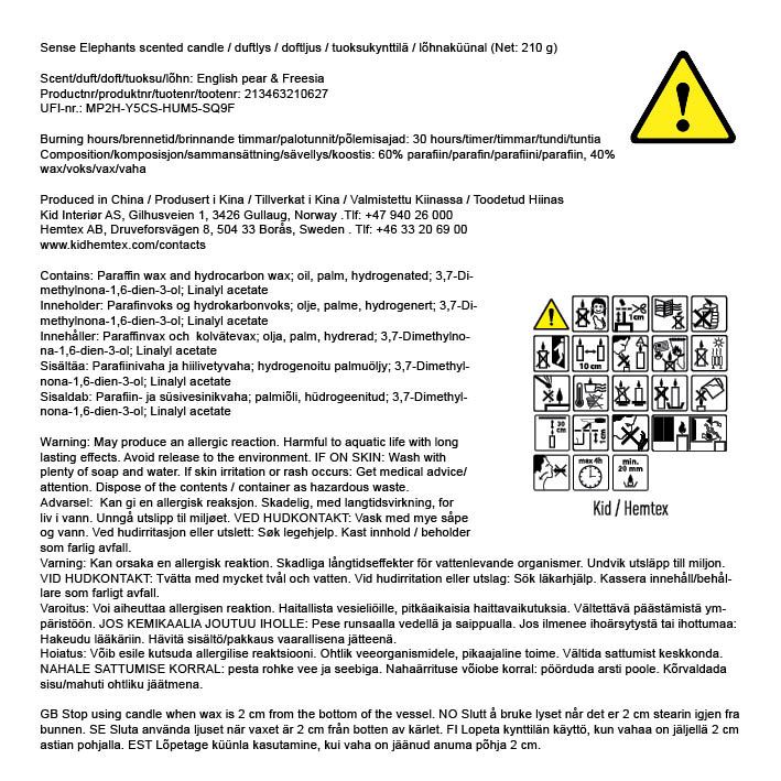 Doftljus gråblå - 3