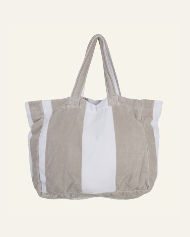 Strandväska beige - one size beige - 1