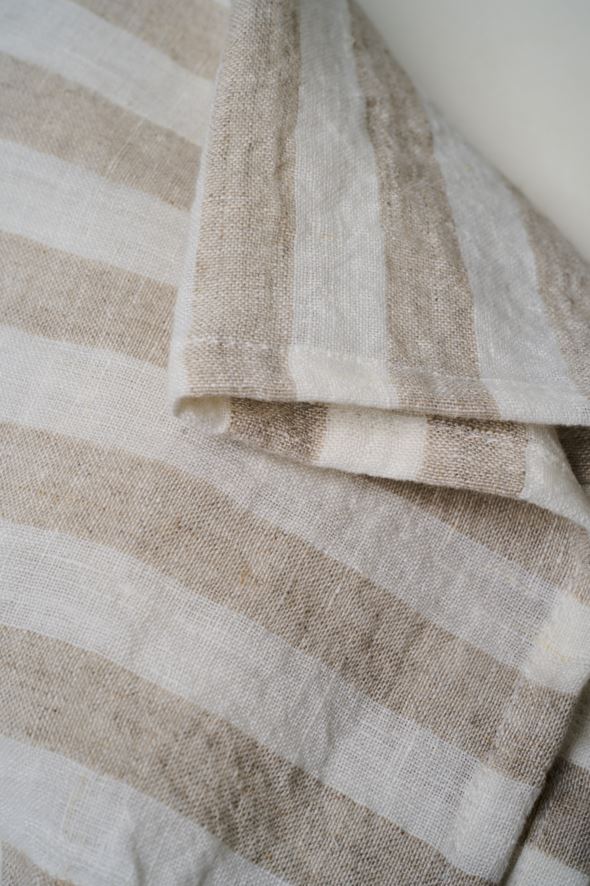 Linneservett  beige - 3