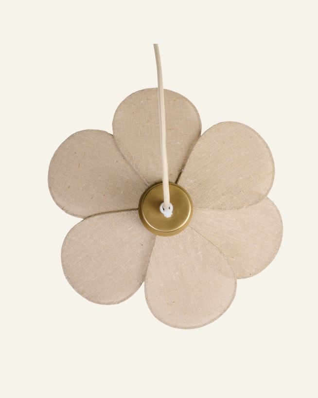 Taklampa natur - 30x30x9 cm natur - 1