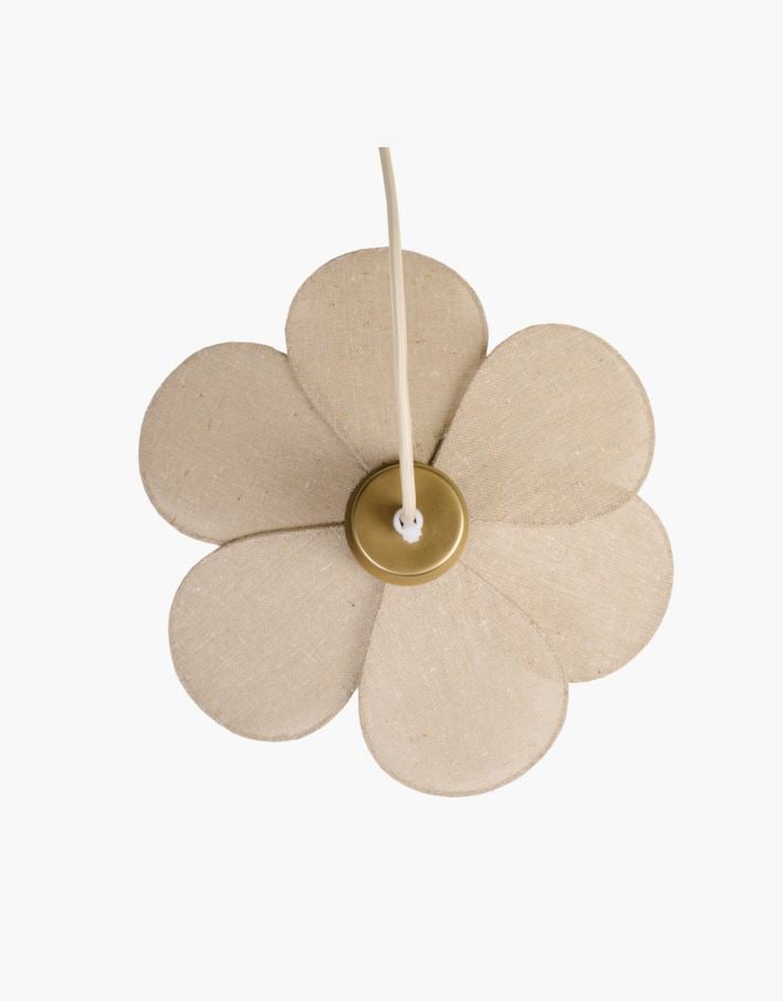Taklampa natur - 30x30x9 cm natur - 1