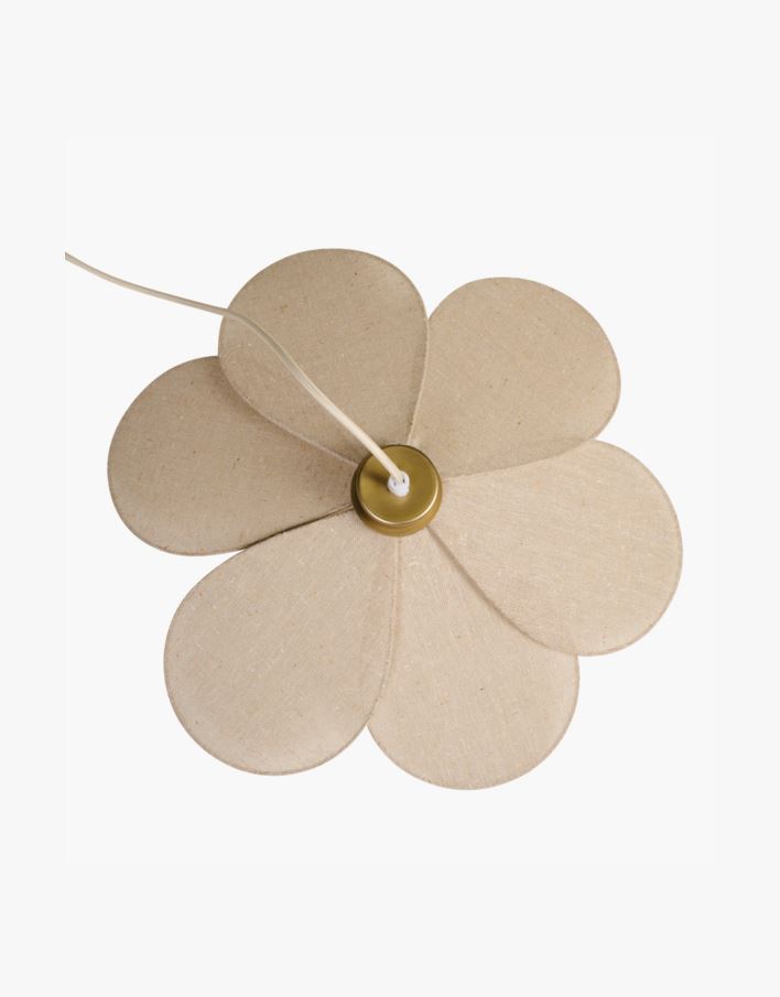 Taklampa natur - 30x30x9 cm natur - 1