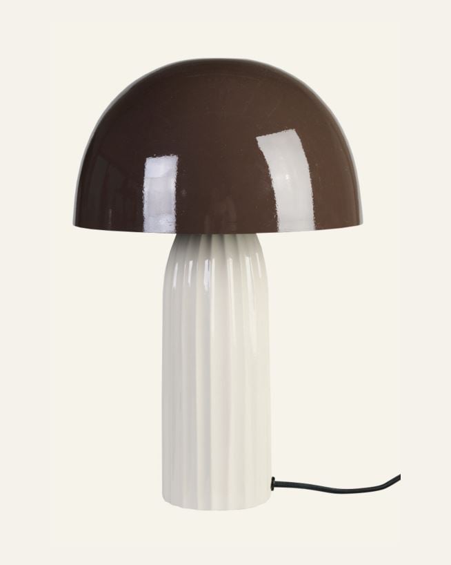 Bordslampa brun - 24x24x37 cm brun - 1