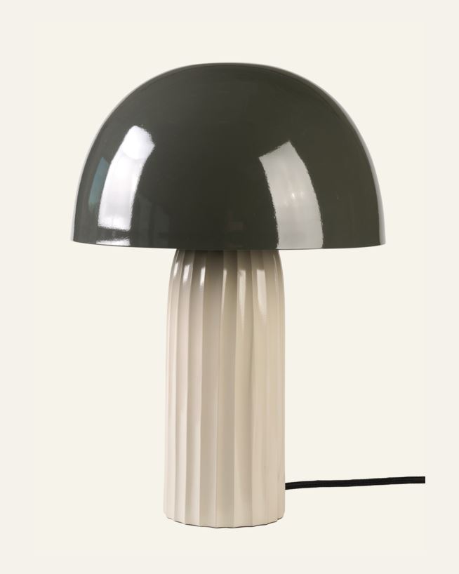 Bordslampa grön - 24x24x37 cm grön - 1