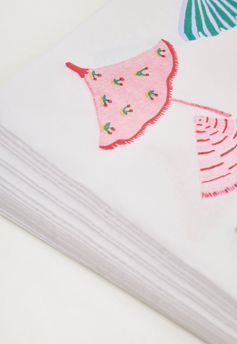 Pappersservetter multi - 2