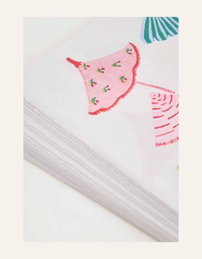 Pappersservetter multi - 2