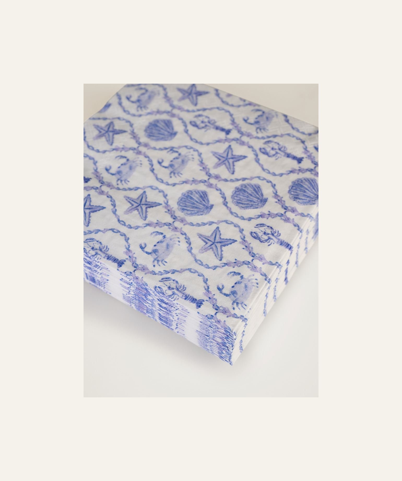 Cocktailservett blå - 2