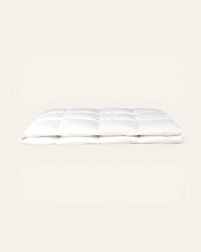 Medelvarmt fjäder- och duntäcke vit - 150x210 cm vit - 1
