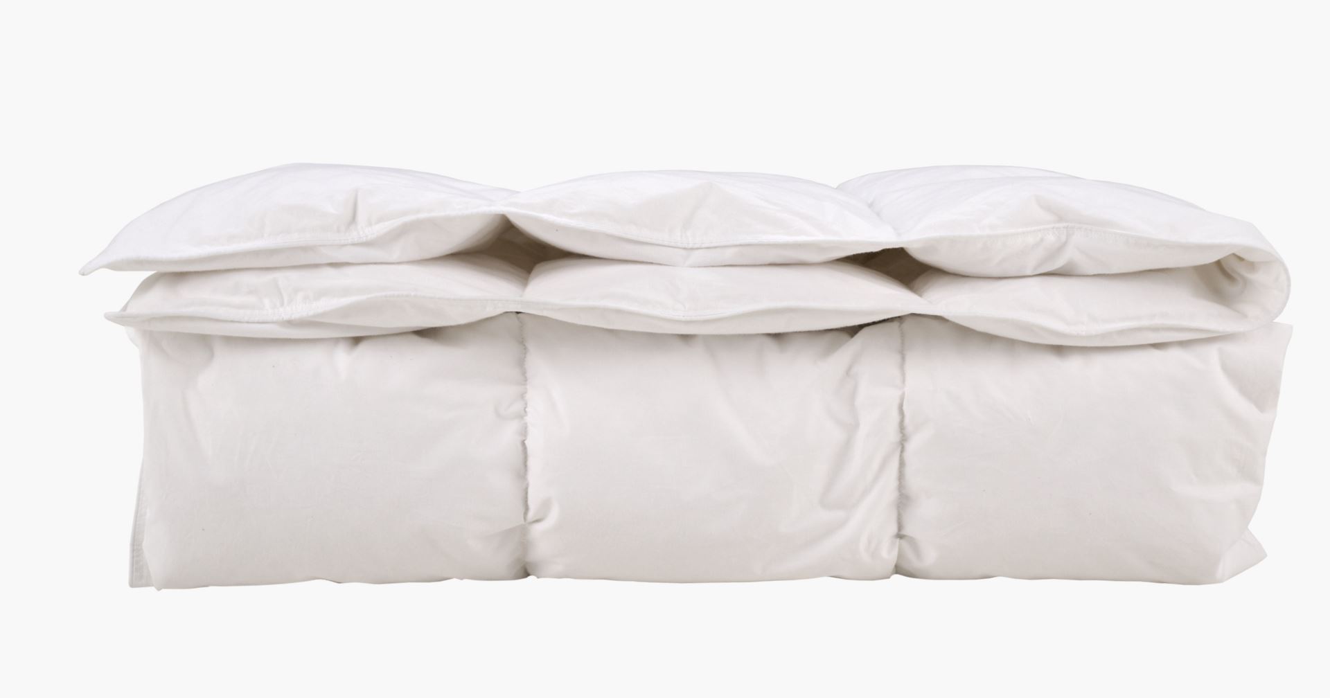 Helårs fjäder- och duntäcke vit - 150x210 cm vit - 1