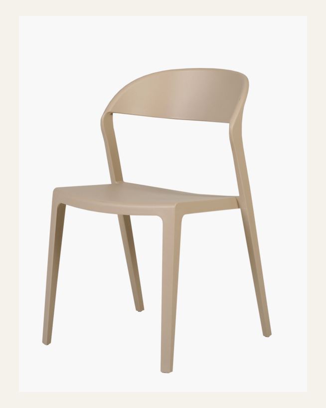 Stol beige - 80 cm beige - 1