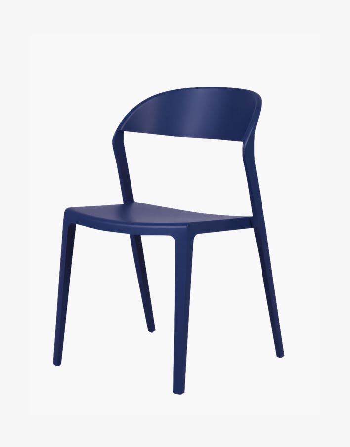 Stol kungsblå - 80 cm kungsblå - 1