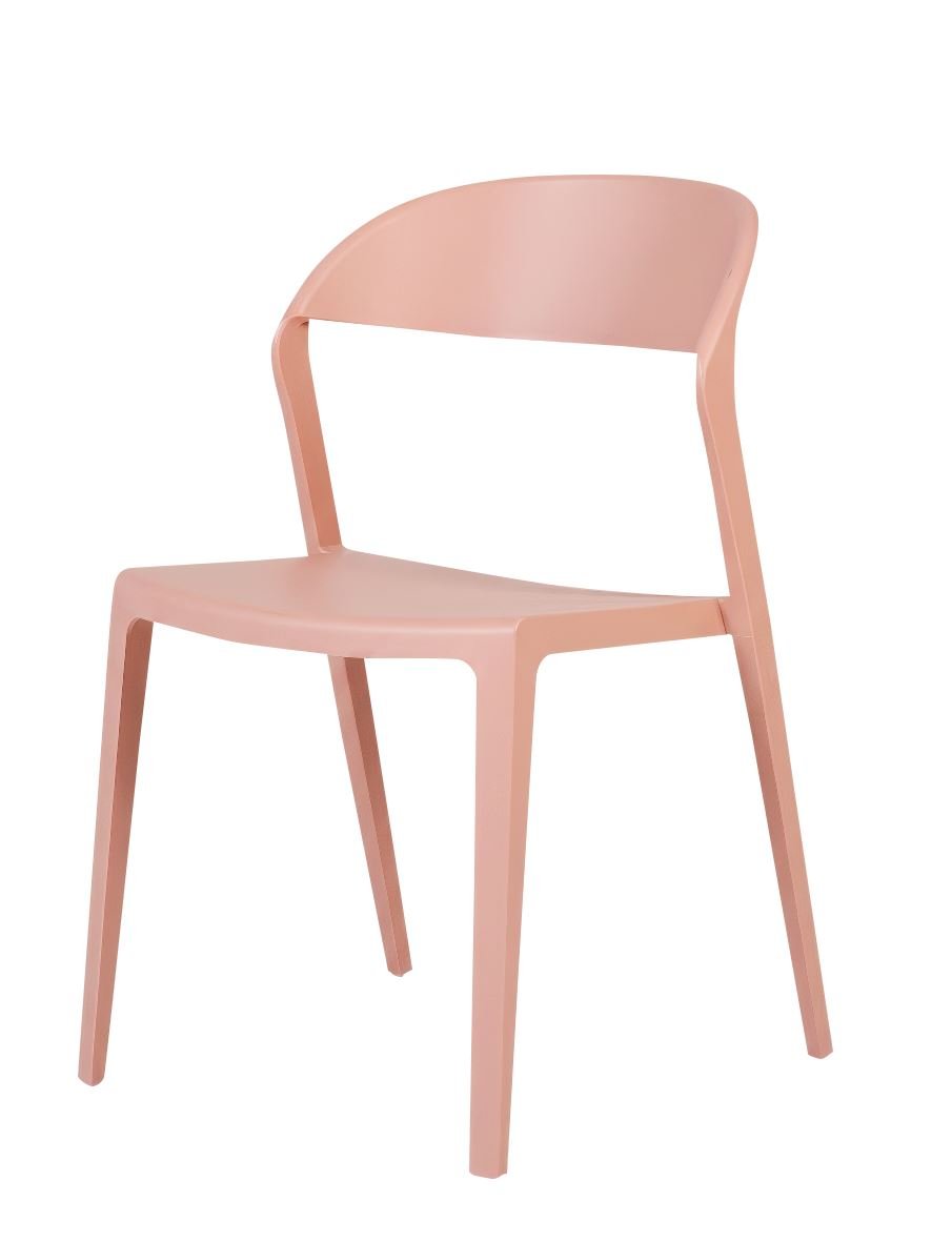 Stol ljus terrakotta - 80 cm Ljus terrakotta - 1