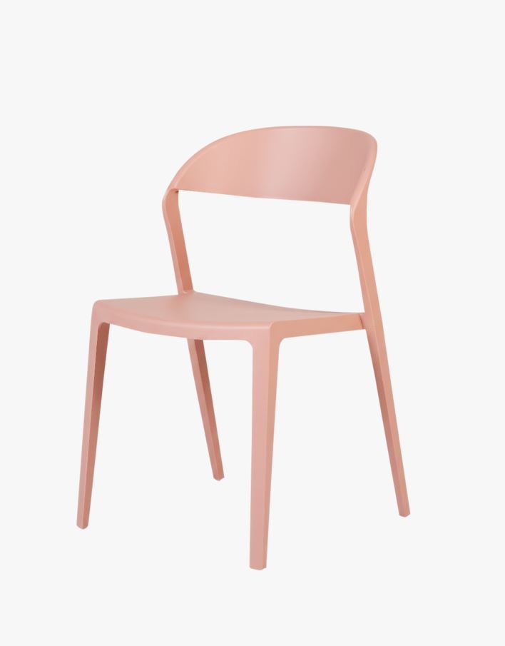 Stol ljus terrakotta - 80 cm Ljus terrakotta - 1