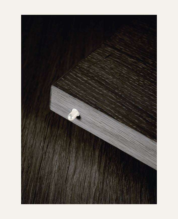 Iläggsskiva svart - 127x50cm svart - 1