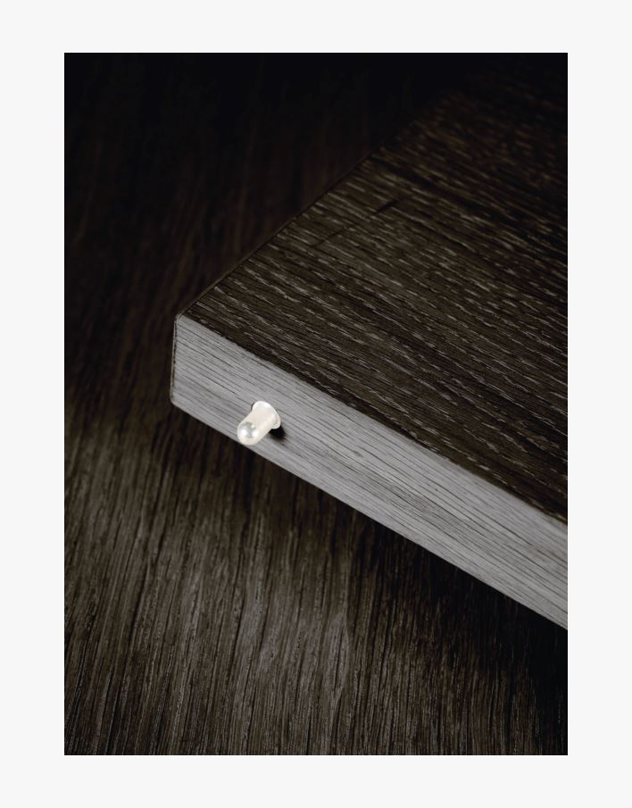 Iläggsskiva svart - 127x50cm svart - 1