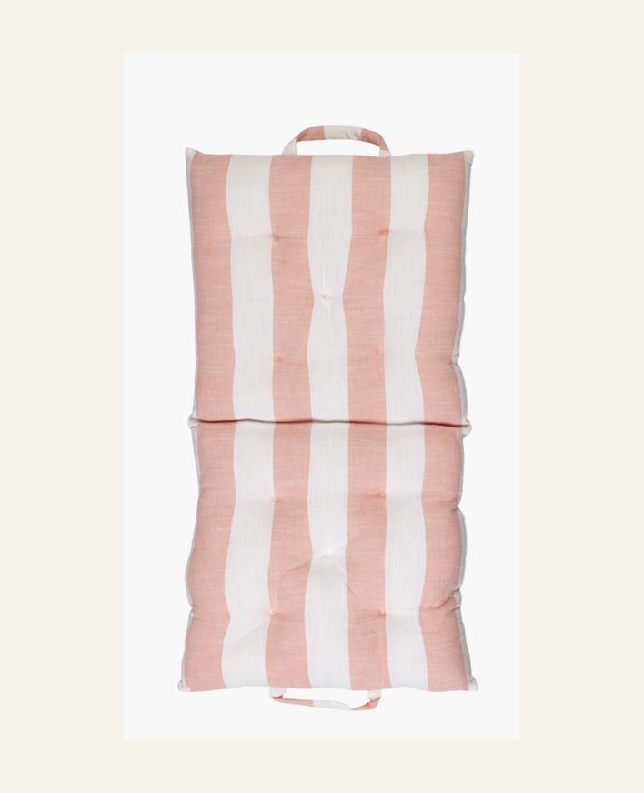 Hopfällbar sittdyna korall - 50x100x7 cm korall - 1