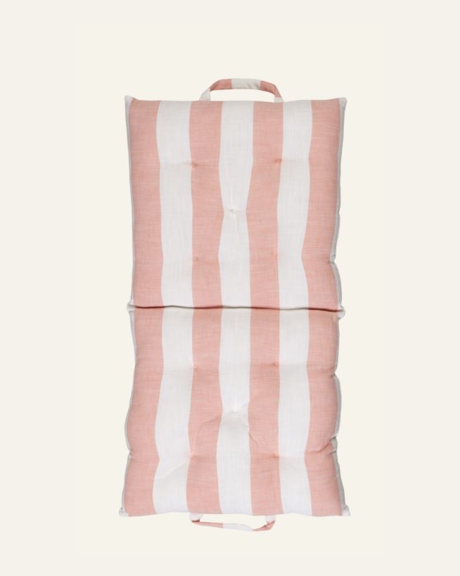 Hopfällbar sittdyna korall - 50x100x7 cm korall - 1