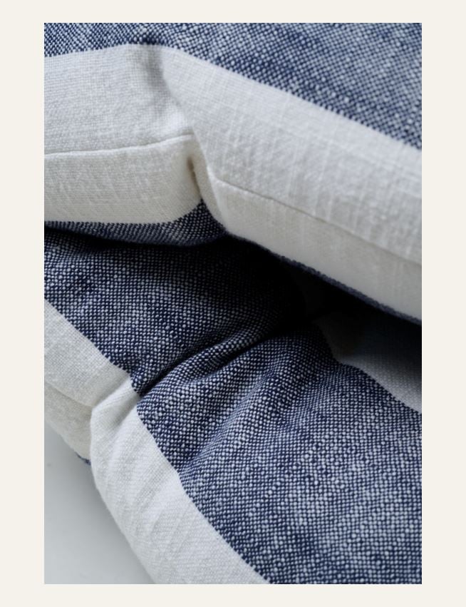 Hopfällbar sittdyna mörkblå - 2