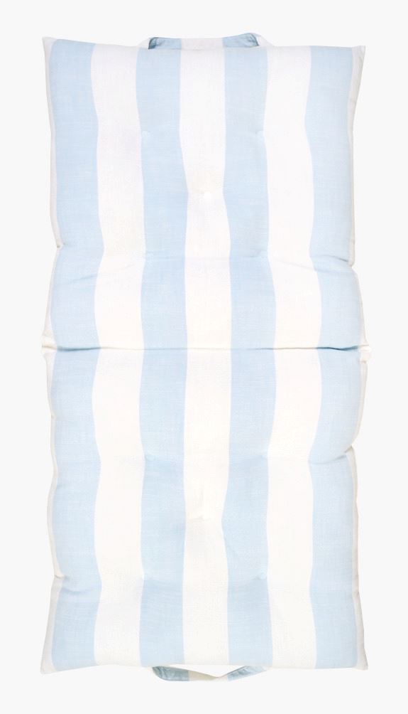 Hopfällbar sittdyna himmelsblå - 50x100x7 cm himmelsblå - 1