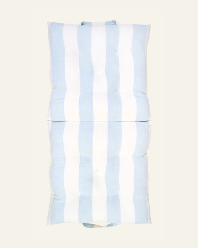 Hopfällbar sittdyna himmelsblå - 50x100x7 cm himmelsblå - 1