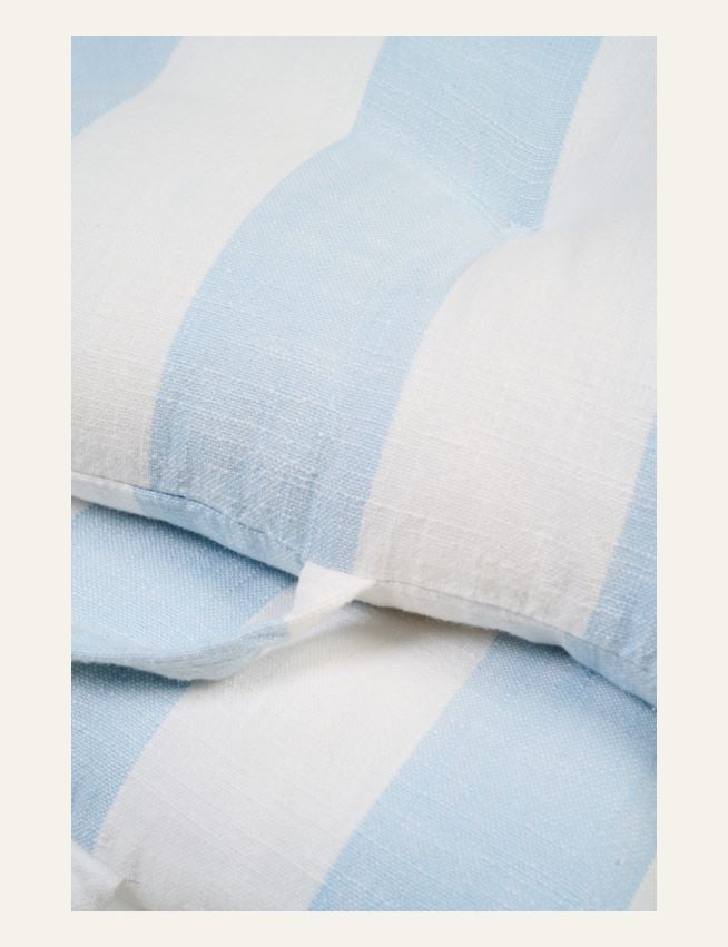 Hopfällbar sittdyna himmelsblå - 2