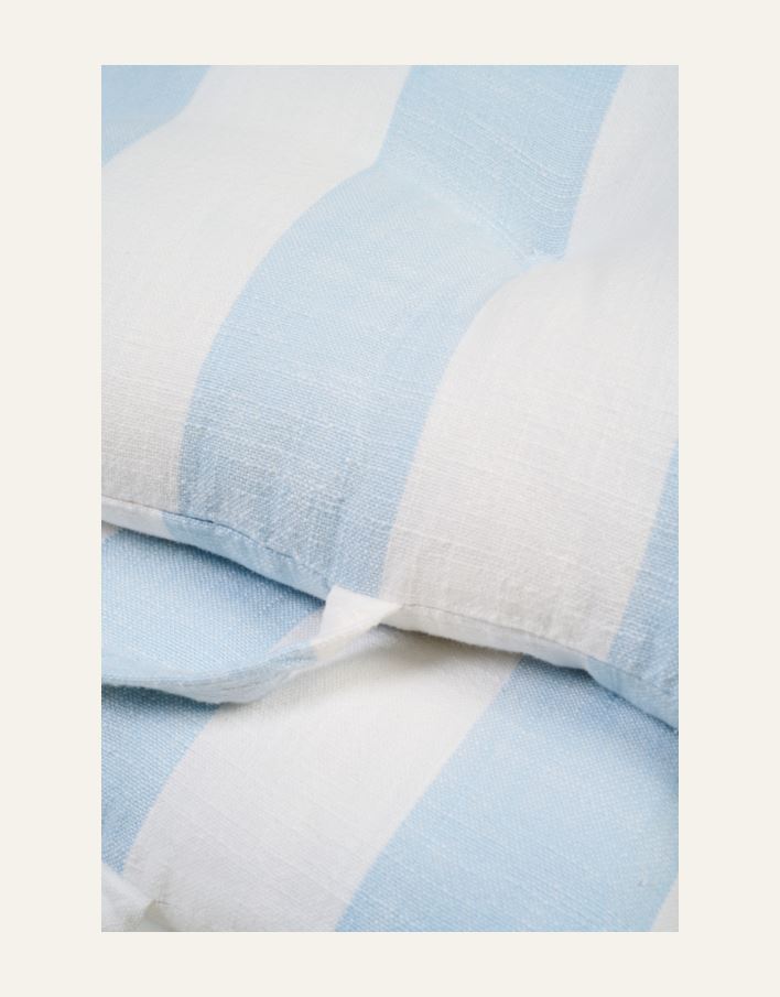 Hopfällbar sittdyna himmelsblå - 2