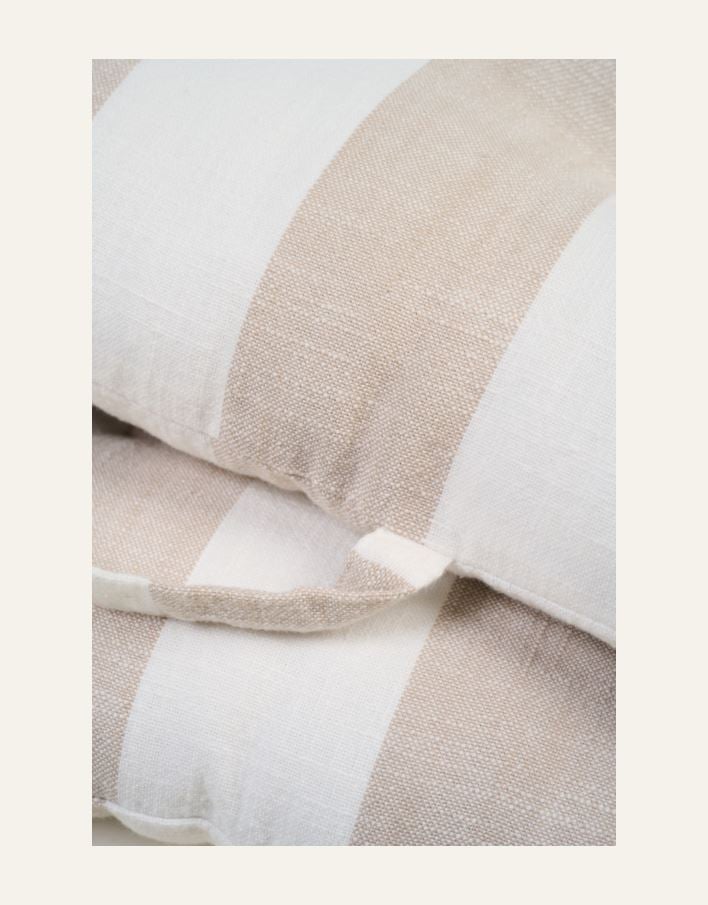 Hopfällbar sittdyna beige - 2