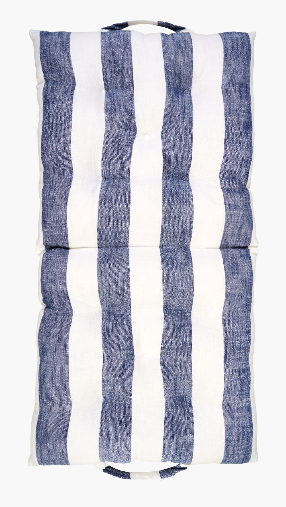 Hopfällbar sittdyna marinblå - 50x100x7 cm marinblå - 1