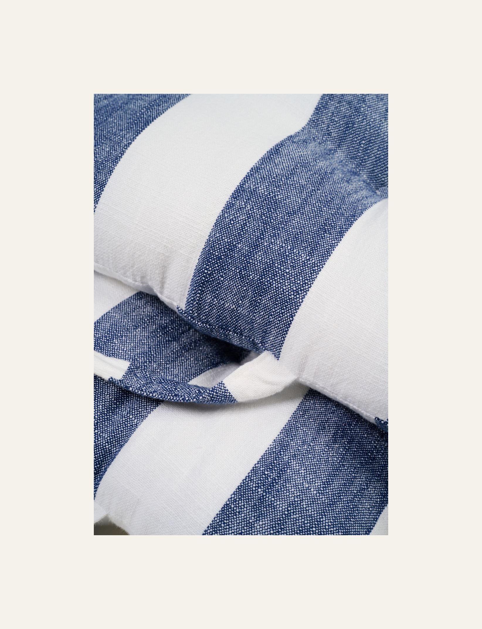 Hopfällbar sittdyna marinblå - 3