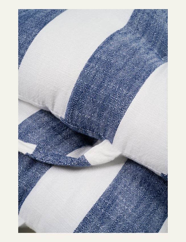 Hopfällbar sittdyna marinblå - 3