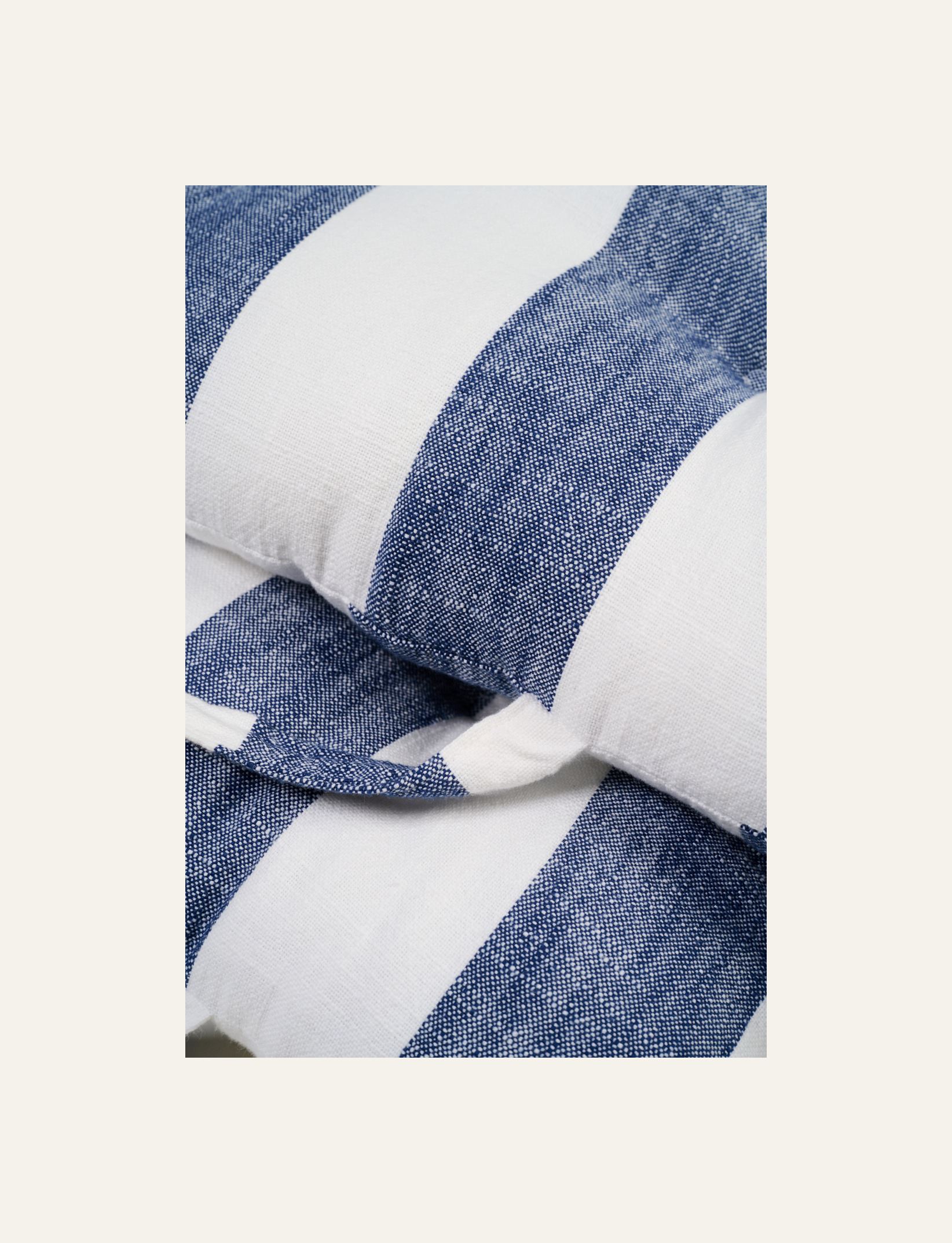 Hopfällbar sittdyna marinblå - 3