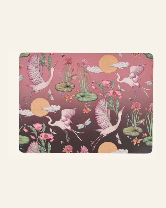 Tablett rosa - 40x30 cm rosa - 1