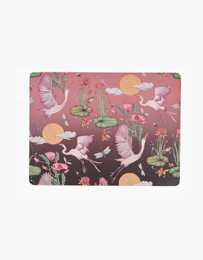 Bordstablett rosa - 40x30 cm rosa - 1