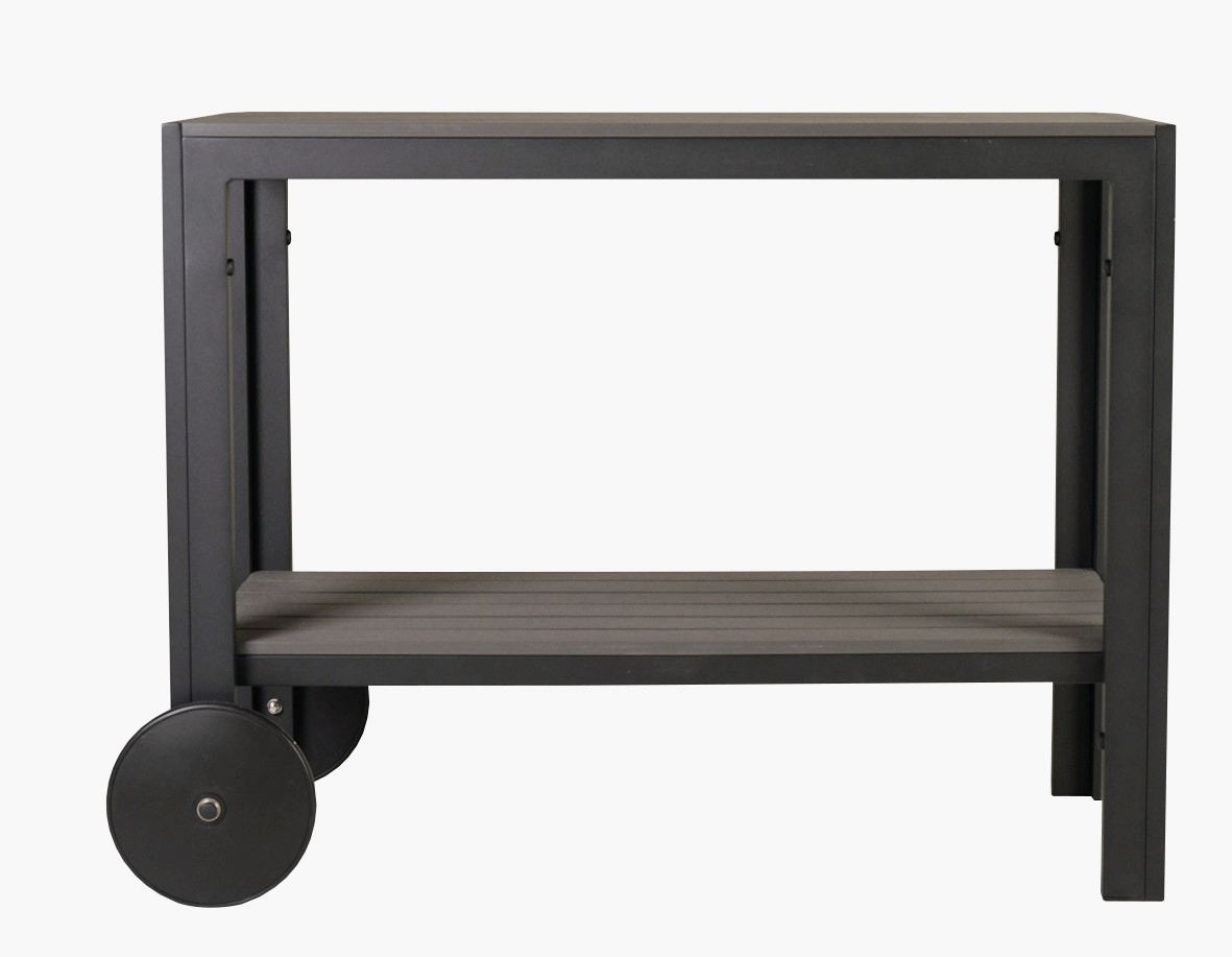 Vagnbord svart - 100x45x74 cm svart - 1