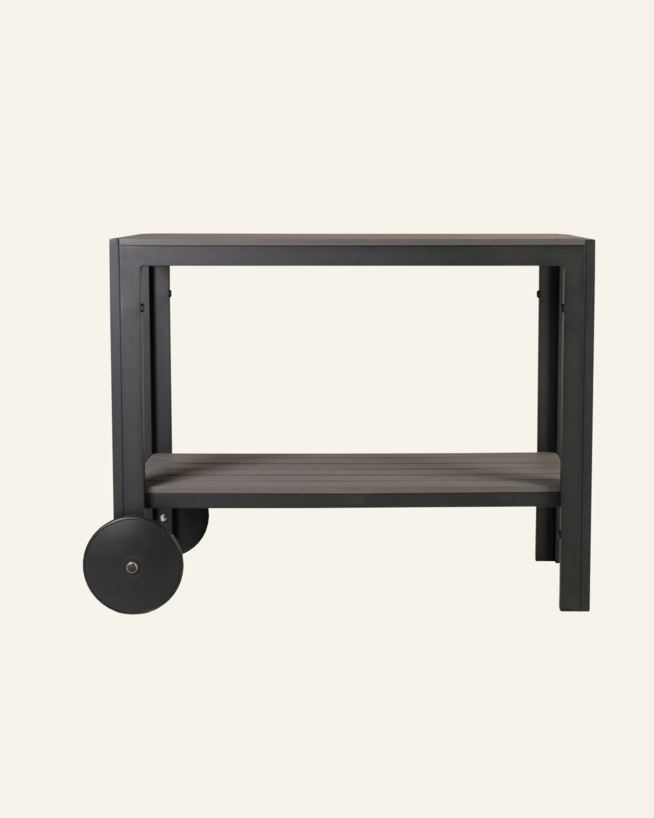 Vagnbord svart - 100x45x74 cm svart - 1