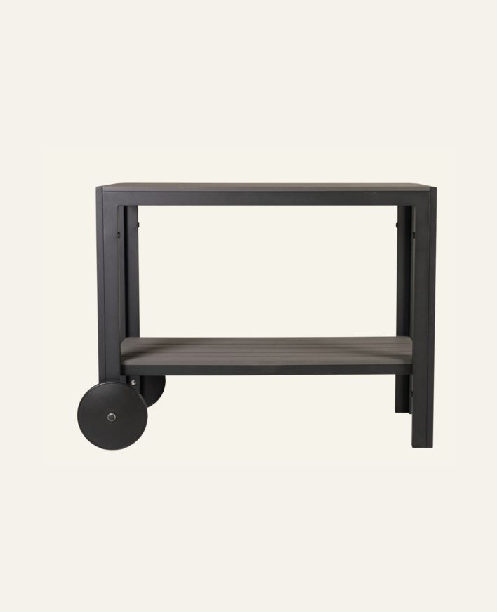 Vagnbord svart - 100x45x74 cm svart - 1