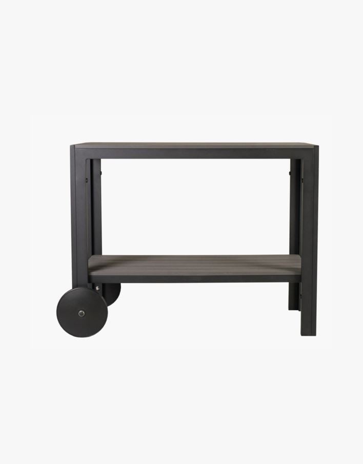 Vagnbord svart - 100x45x74 cm svart - 1